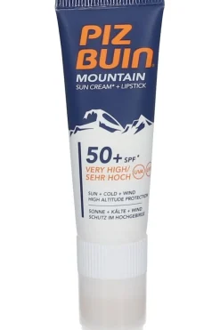 Piz Buin Zonnebescherming Mountain Combi Cream SPF 50+ en Lipbalm SPF 30