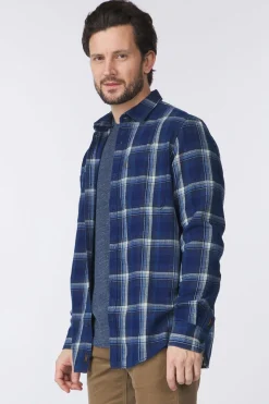 PME Legend Hemd Indigo Yd Check