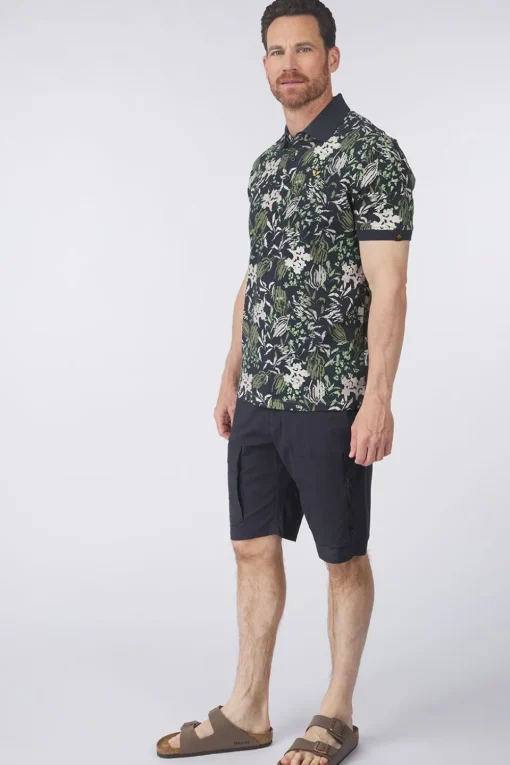 PME Legend Polo Printed Fine Pique