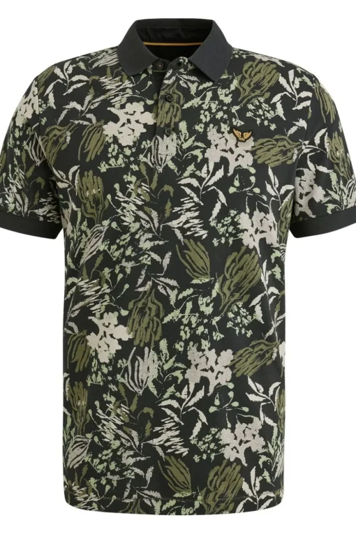 PME Legend Polo Printed Fine Pique