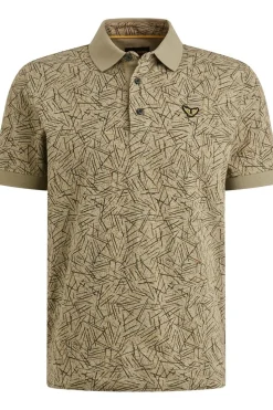PME Legend Polo Slub Jersey Aop