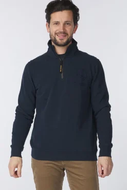 PME Legend Trui Half Soft Brushed Terry