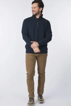 PME Legend Trui Half Soft Brushed Terry