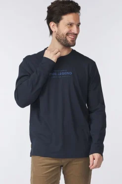 PME Legend T-Shirt Long Sleeve Cotton Elastan