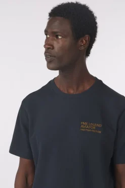 PME Legend T-Shirt Textured Jersey