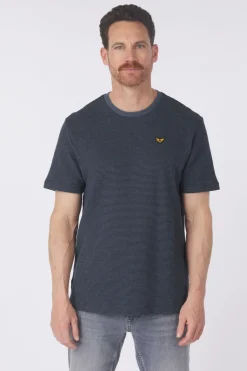 PME Legend T-Shirt Textured Stripe