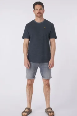 PME Legend T-Shirt Textured Stripe