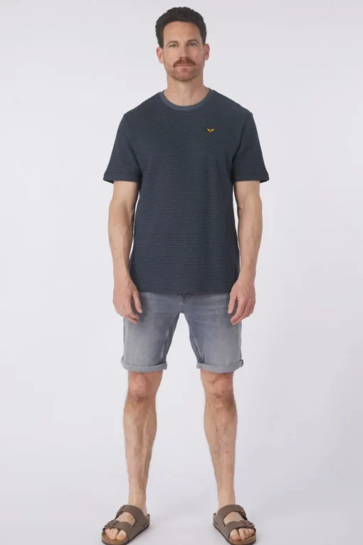 PME Legend T-Shirt Textured Stripe