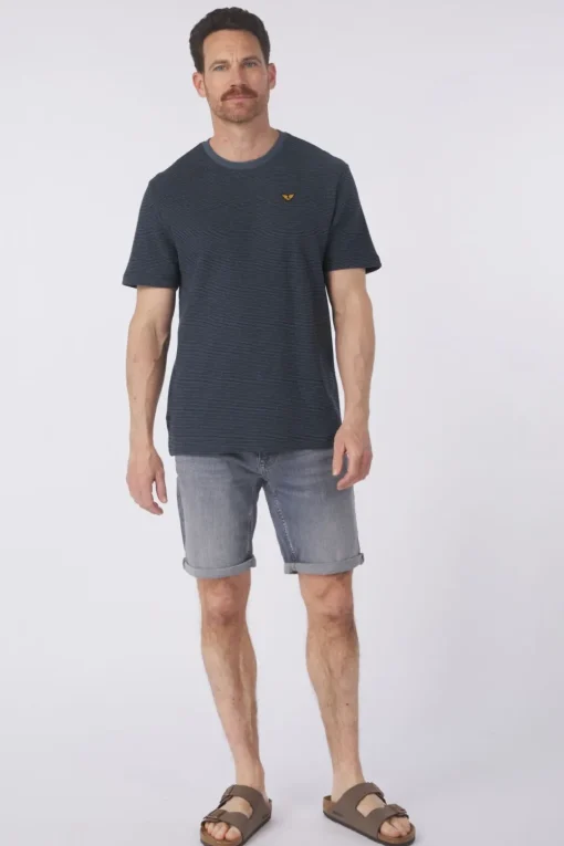 PME Legend T-Shirt Textured Stripe