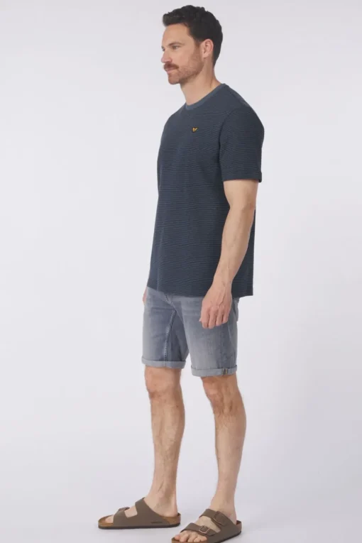 PME Legend T-Shirt Textured Stripe