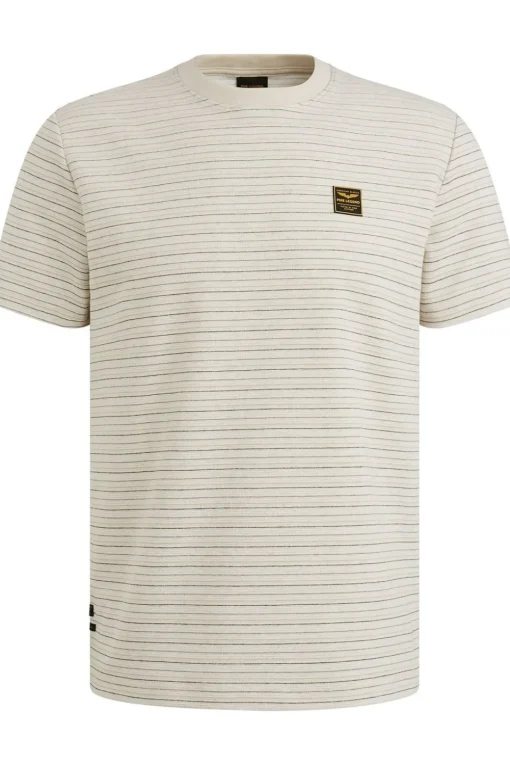 PME Legend T-Shirt Textured Yd Stripe
