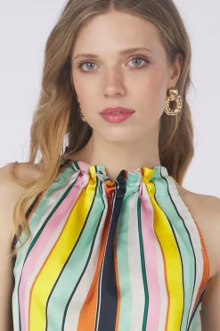 Pom Amsterdam Blouse Paradise Stripes