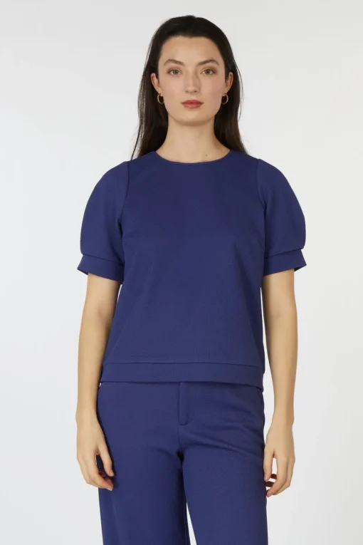 Pom Amsterdam Blouse Senna Sapphire Blue