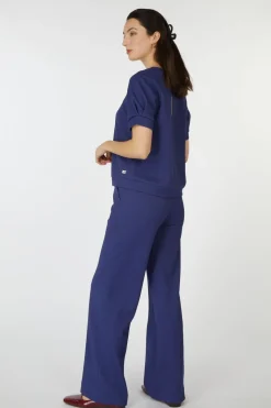 Pom Amsterdam Blouse Senna Sapphire Blue