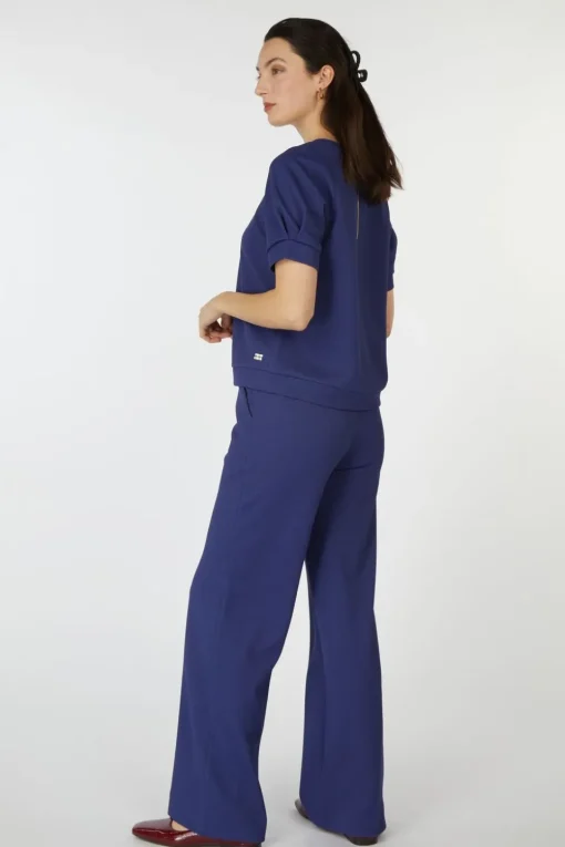 Pom Amsterdam Blouse Senna Sapphire Blue