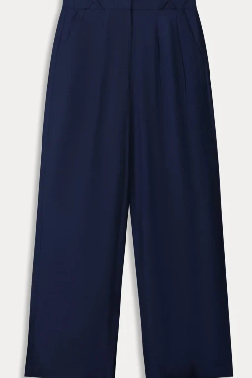 Pom Amsterdam Broek Deep Dark Blue