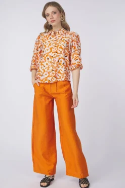 Pom Amsterdam Broek Sienna Brown