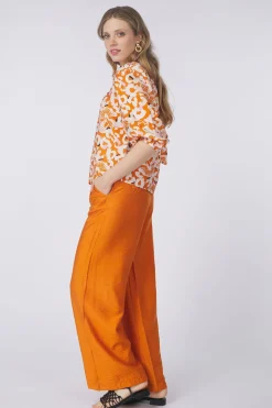 Pom Amsterdam Broek Sienna Brown