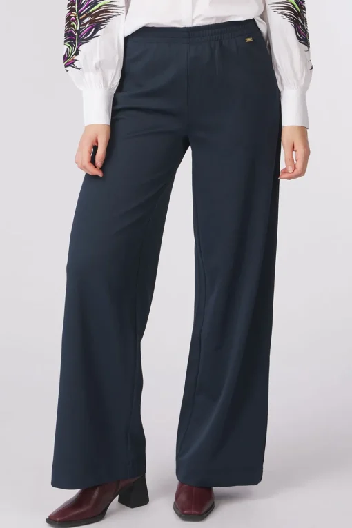 Pom Amsterdam Broek Suzi Dark Knavy