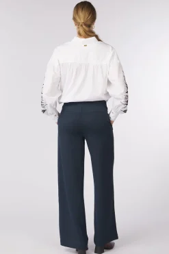 Pom Amsterdam Broek Suzi Dark Knavy