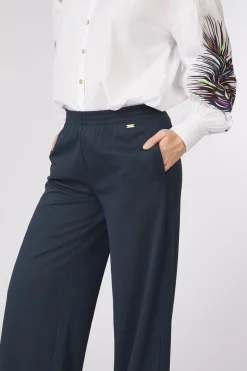 Pom Amsterdam Broek Suzi Dark Knavy