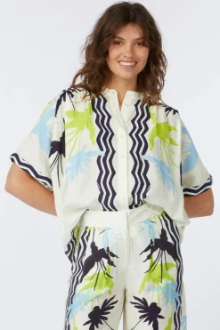 Pom Amsterdam Hemd Artisan Lime