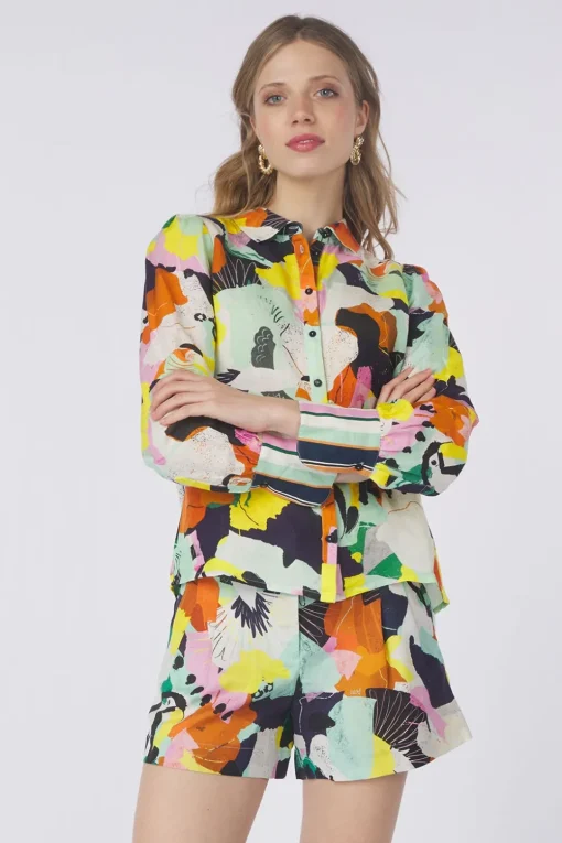 Pom Amsterdam Hemd Paradise Linen
