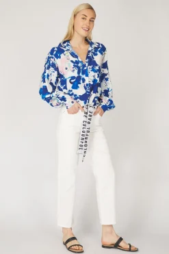 Pom Amsterdam Jeans Eline Straight White