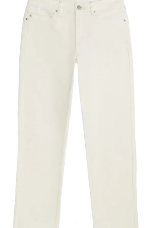 Pom Amsterdam Jeans Eline Straight White