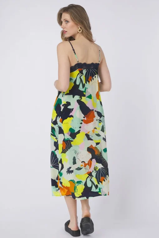 Pom Amsterdam Jurk Cami Paradise
