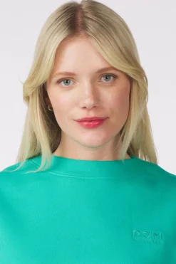 Pom Amsterdam Trui Fresh Green