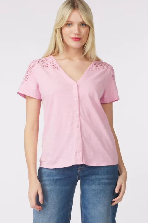 Pom Amsterdam T-Shirt Rose Pink