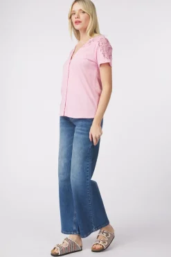 Pom Amsterdam T-Shirt Rose Pink