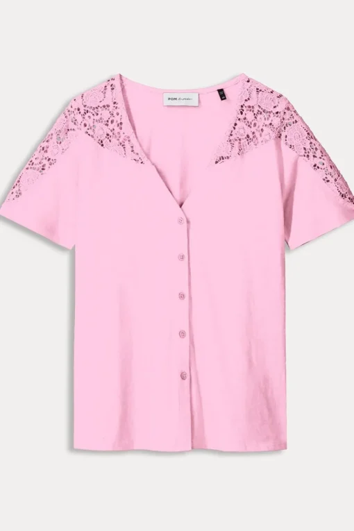 Pom Amsterdam T-Shirt Rose Pink
