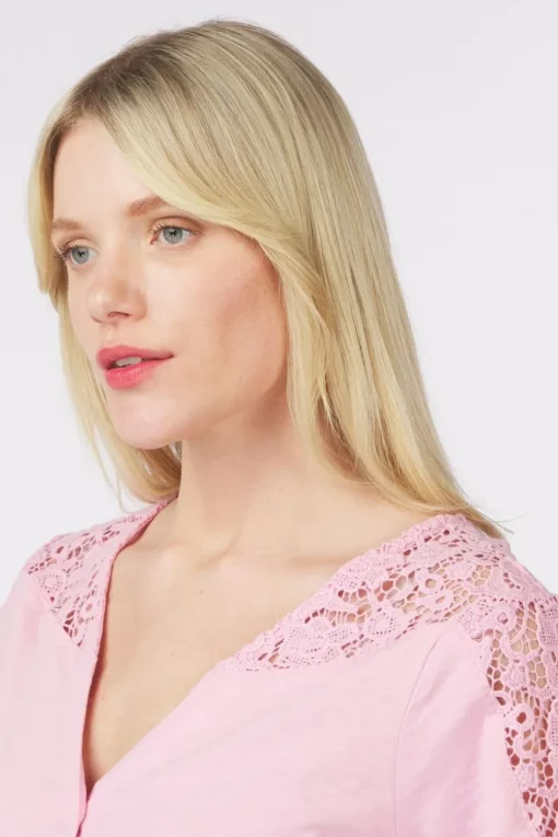 Pom Amsterdam T-Shirt Rose Pink