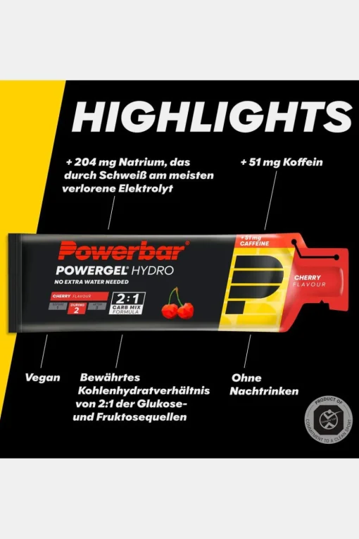 Powerbar Gel Powergel Hydro Cherry (Caffeine)