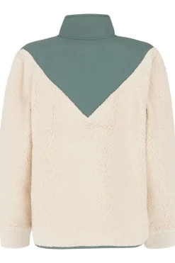 Protest Fleece Cyber Outdoor 1/4 Button Top