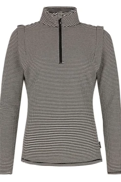 Protest Fleece Ivory 1/4 Zip Active Top