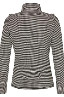 Protest Fleece Ivory 1/4 Zip Active Top