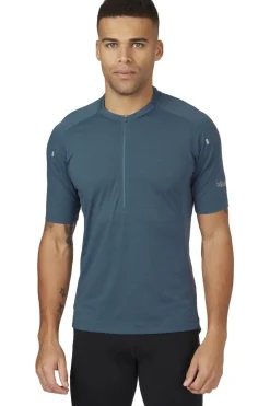 Rab T-Shirt Cindercrino Zip Tee