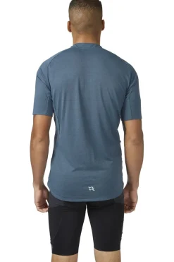 Rab T-Shirt Cindercrino Zip Tee