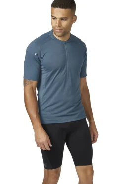 Rab T-Shirt Cindercrino Zip Tee