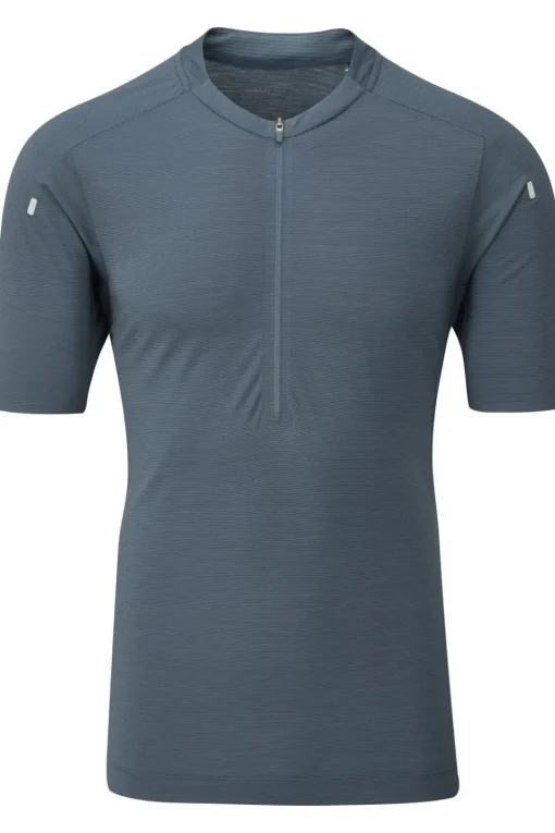 Rab T-Shirt Cindercrino Zip Tee