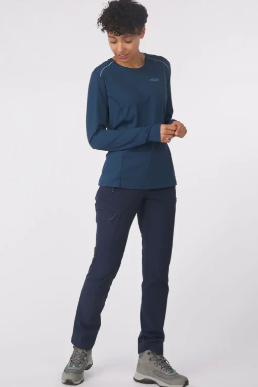 Rab T-Shirt Force Ls Tee Wmns