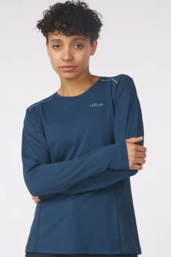 Rab T-Shirt Force Ls Tee Wmns