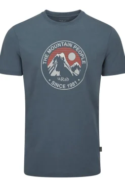 Rab T-Shirt Mens Stance Alpine Peak Tee