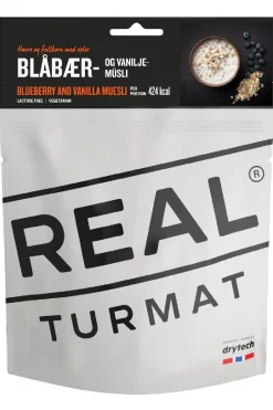 Real Turmat Blueberry And Vanilla Musli