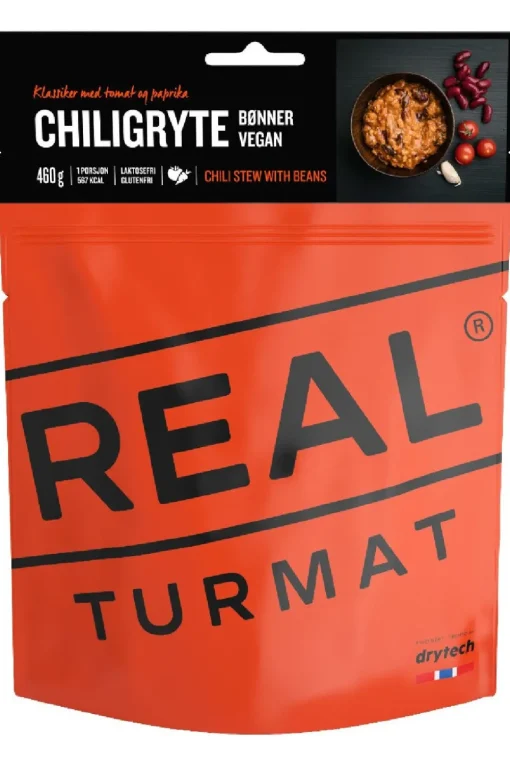 Real Turmat Chili Stew With Beans (Vegan)