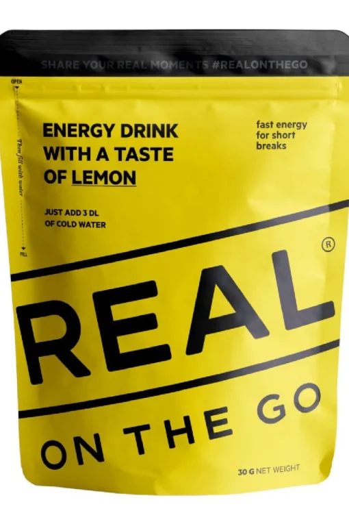 Real Turmat Drinken Energidrink Taste Of Lemon