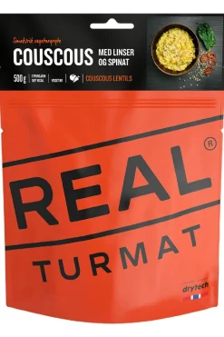 Real Turmat Maaltijd Couscous With Lentils And Spinach